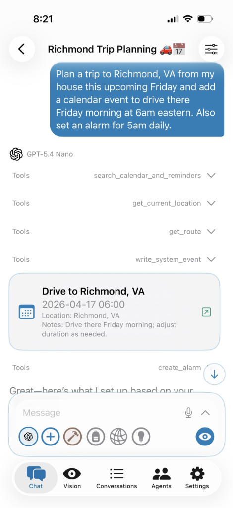 Quanta Chat Interface